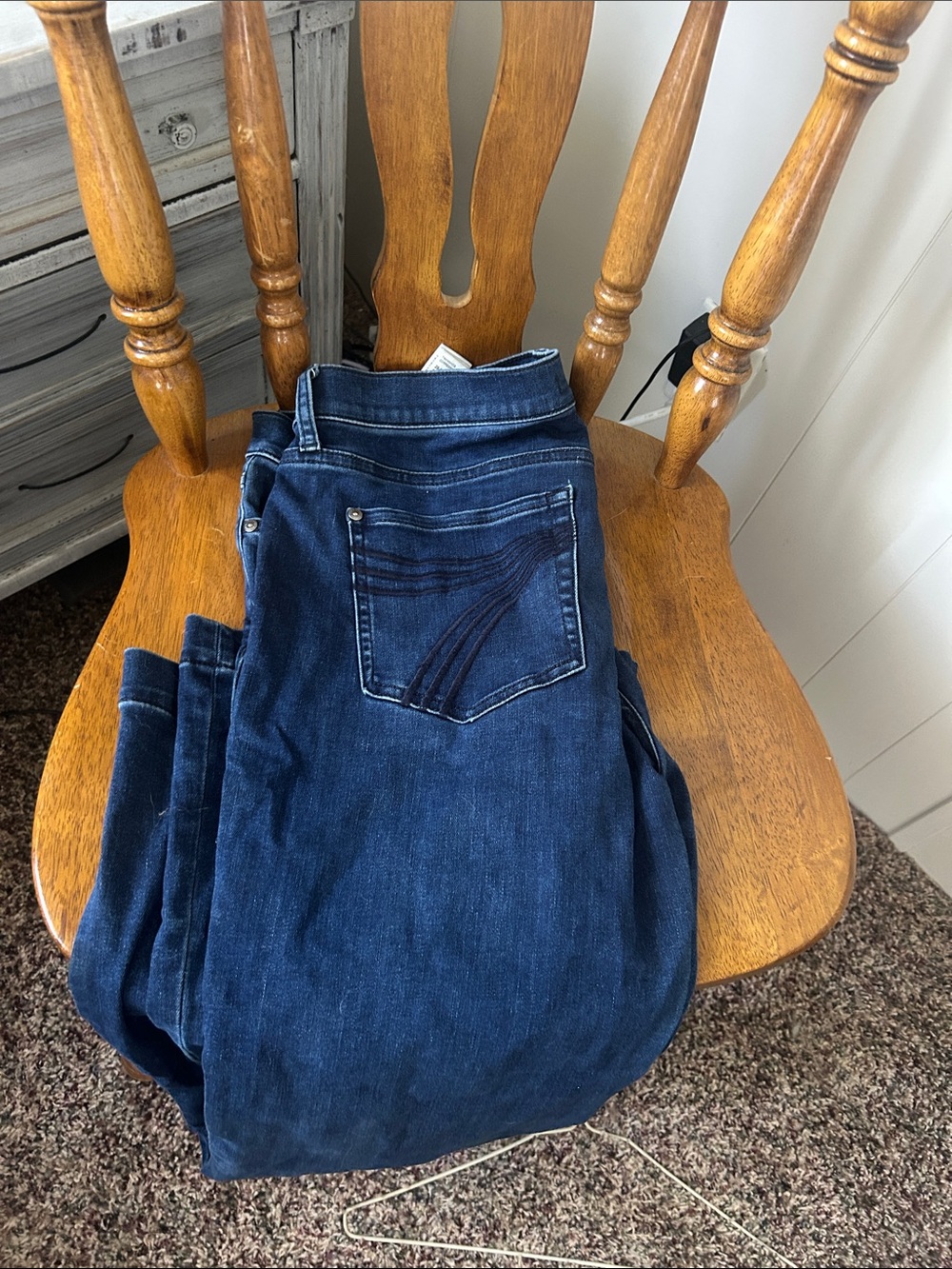 7 For All Mankind Dark Blue Dojos